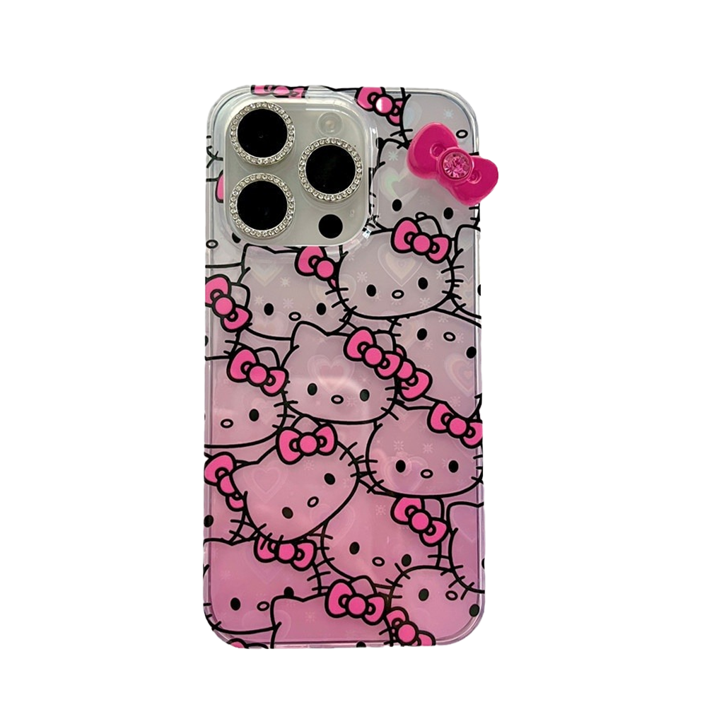 Pink Bow iPhone Case