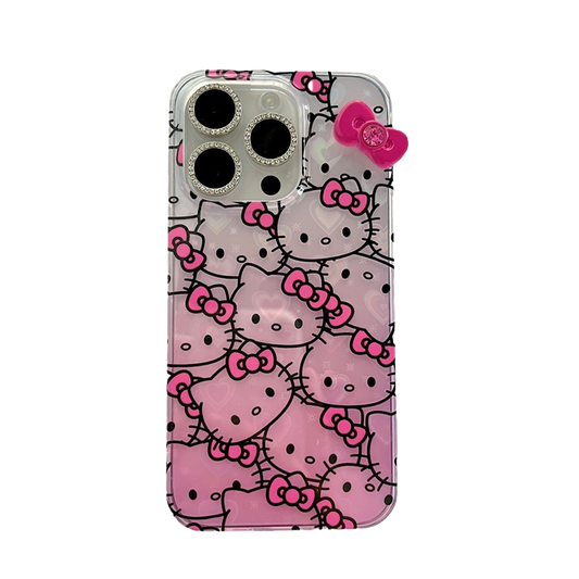Pink Bow iPhone Case